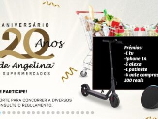 20 Anos de Angelina: Sua Chance de Ganhar! O De Angelina Supermercados, referência em qualidade e variedade, convida você a celebrar seu 20º aniversário em grande estilo com a promoção "Aniversário de 20 Anos de Angelina". Uma oportunidade imperdível para concorrer a prêmios incríveis e aproveitar ofertas exclusivas.