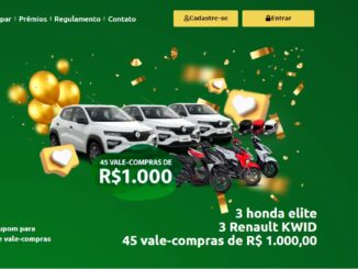 A cada 80,00 de compras no Chama Supermercados você concorre a vale-compras. Promoção 45 anos Aniversário Premiado.