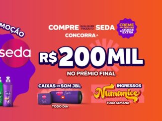 Compre Seda, cadastre-se e concorra a ingressos para o Numanice e um prêmio de R$ 200 mil!