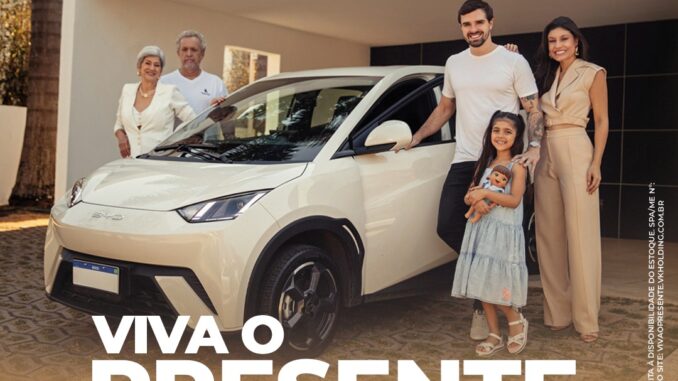 Compre um calçado de marcas participantes da promoção, ganhe um cupom e concorra a um BYD. Ver regulamento no site da promoção.