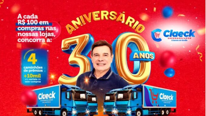 Aniversário Claeck Supermercados