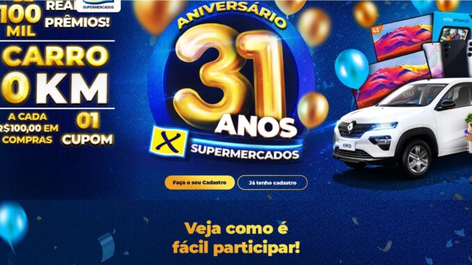 31 anos x supermercados